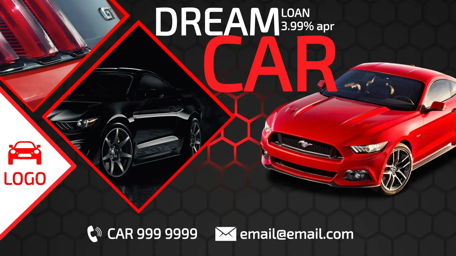 Crédit auto : modèle d’affichage dynamique pour Finance