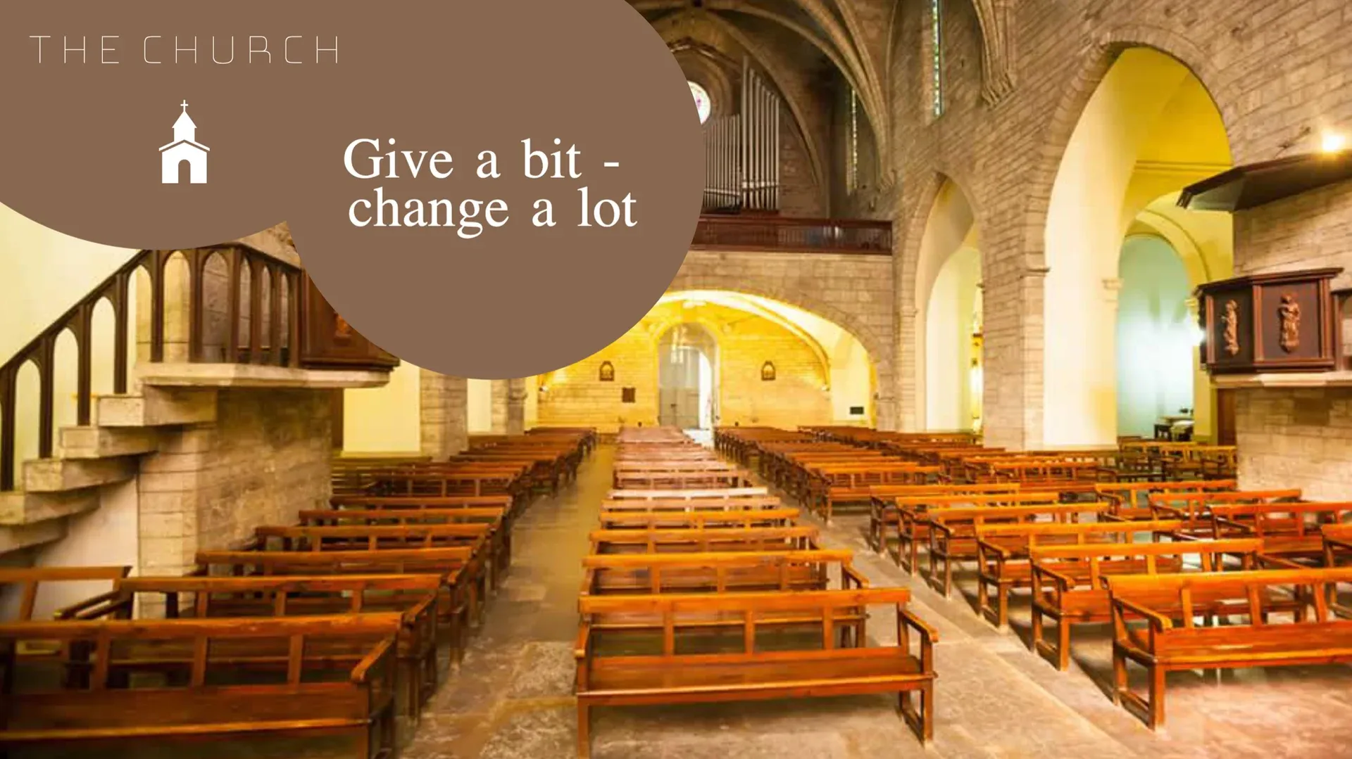 Église : modèle d’affichage dynamique pour Église