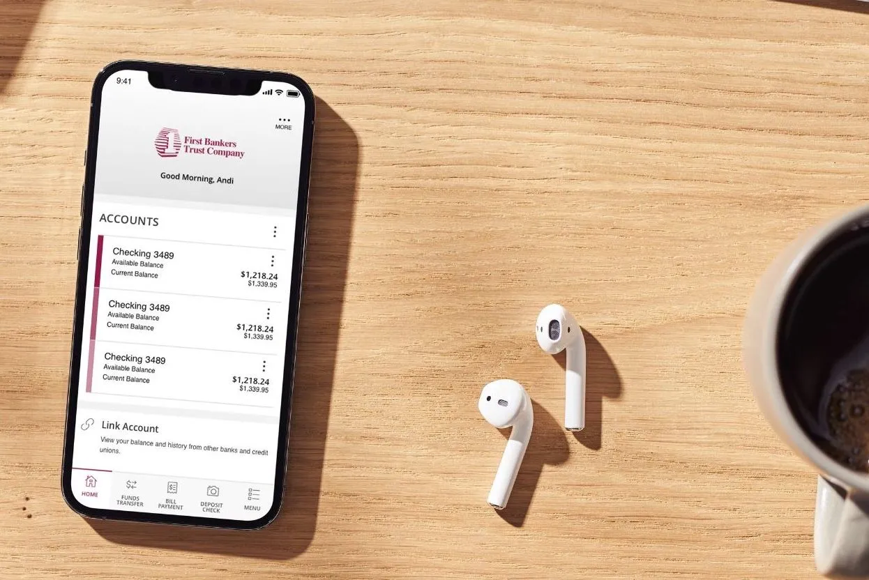 First Bankers Trust Company, une banque moderne avec une application mobile pour une expérience client de haut niveau