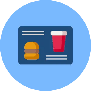 Application de menu dynamique