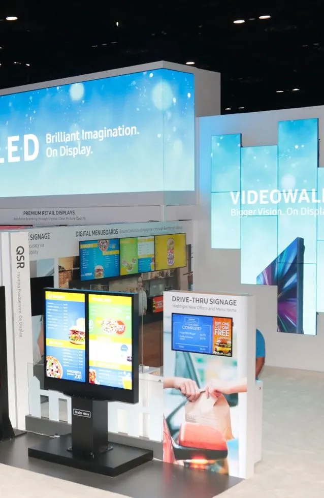Smart TV Samsung Tizen pour l’affichage dynamique