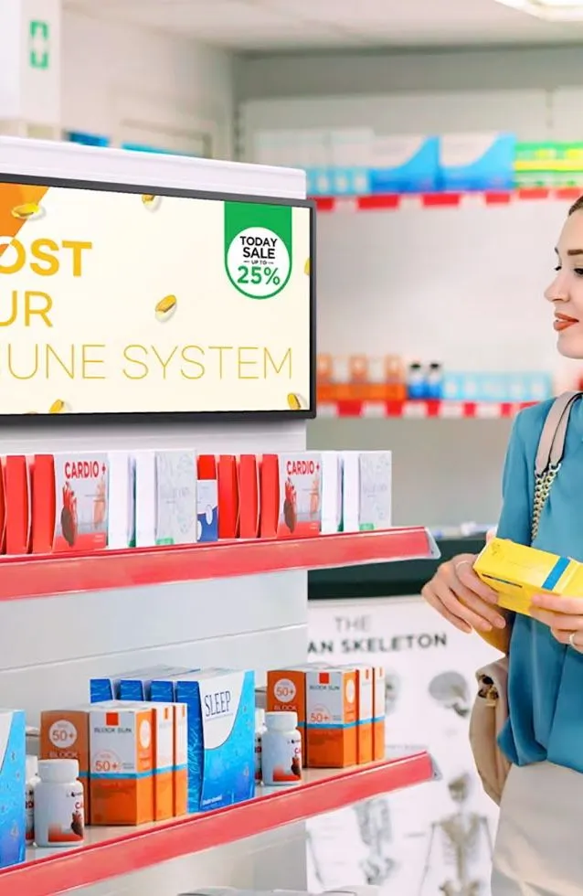 Écran d’affichage étiré Samsung Tizen SHC Series