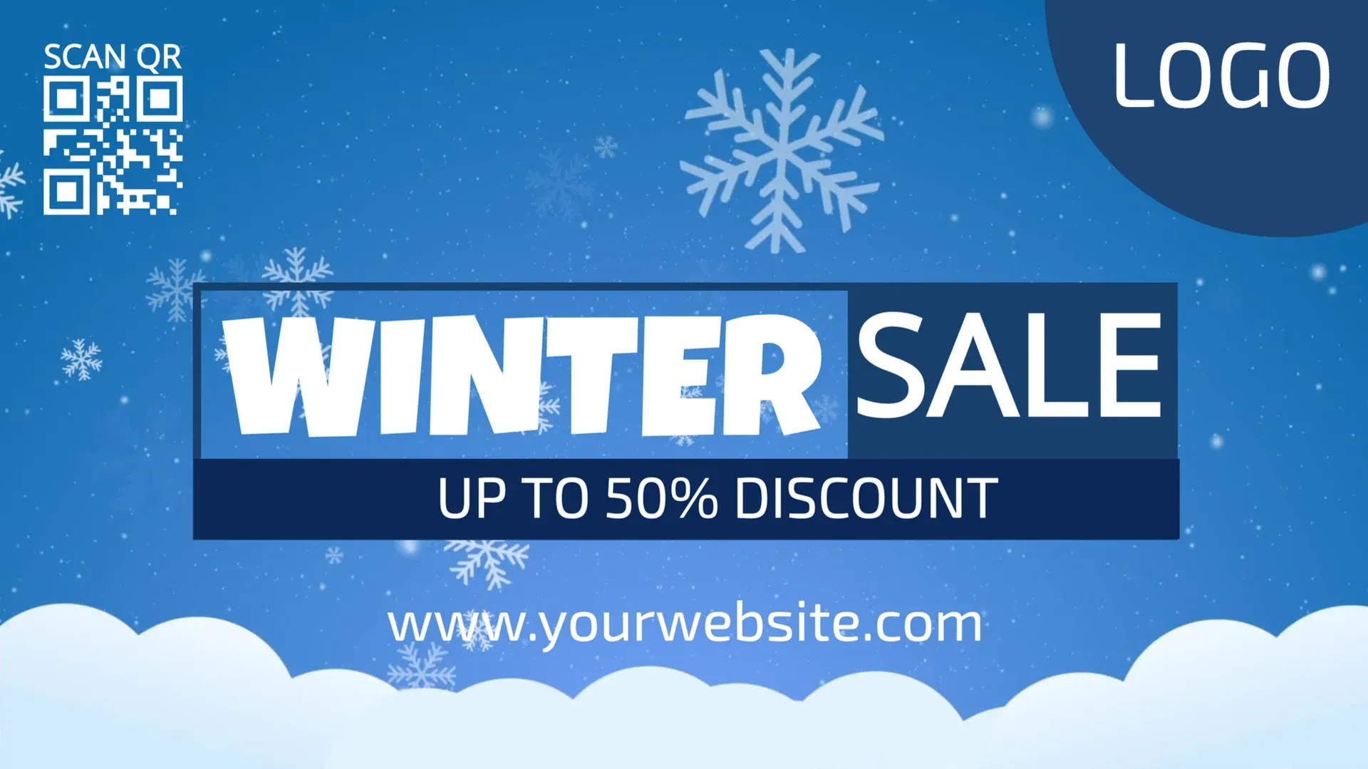 Soldes d’hiver : modèle d’affichage dynamique pour Événements